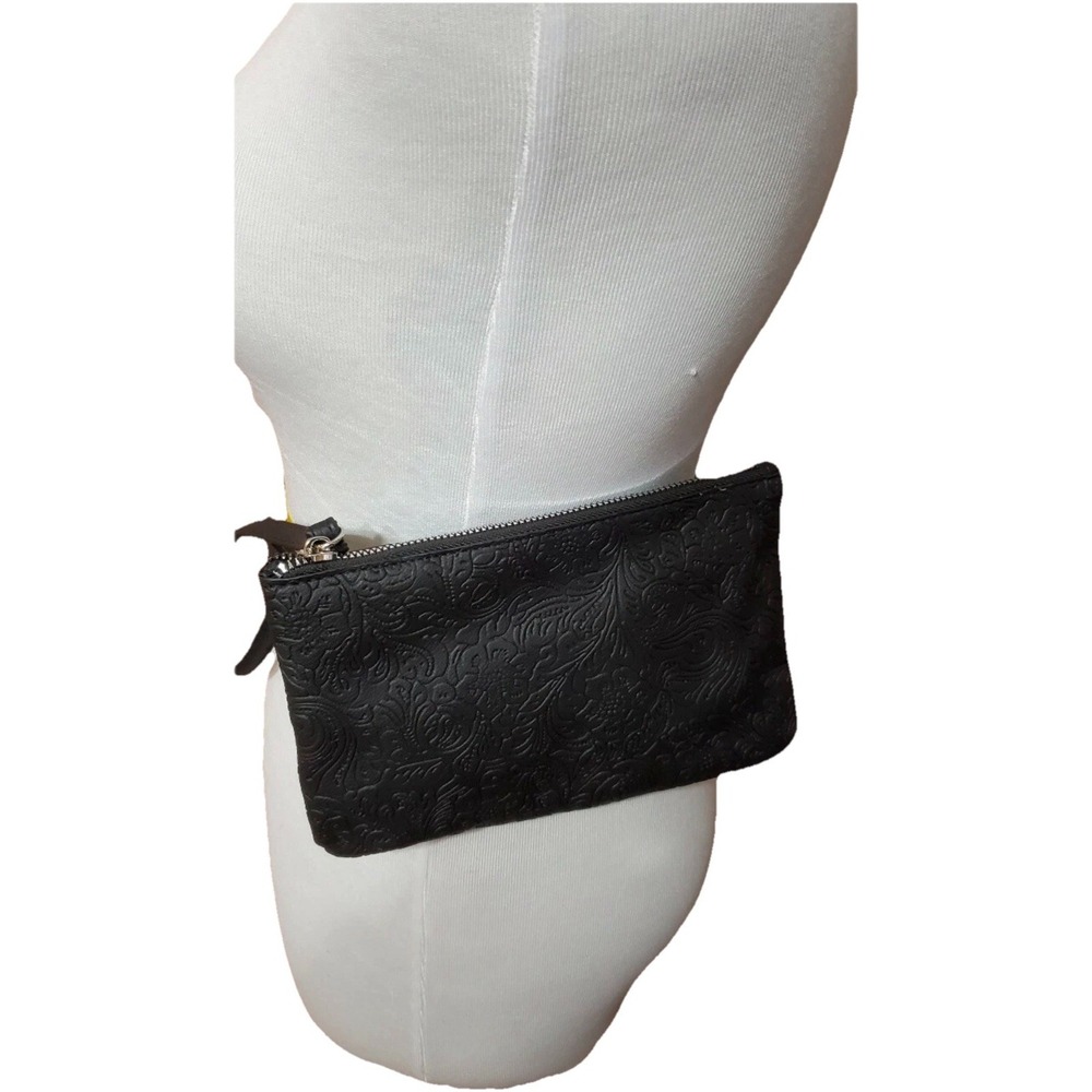 Stone Mountain 4 In 1 Double Belted Bag Fanny Wristlet Size Medium W 2 Belts
